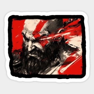 kratos Sticker